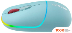 Мышь Canyon MW-22 (БИРЮЗОВЫЙ) (175512)