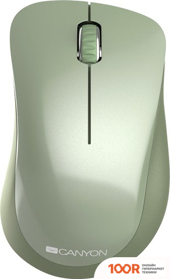 Мышь Canyon MW-11 (ЗЕЛЕНЫЙ) (175492)
