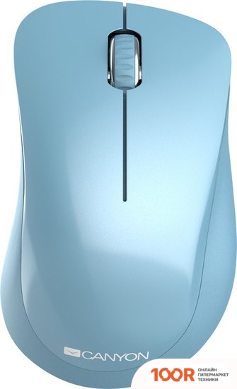 Мышь Canyon MW-11 (ГОЛУБОЙ) (175491)