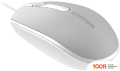 Мышь Canyon M-10 (СЕРЫЙ/БЕЛЫЙ) (175483)