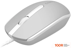 Мышь Canyon M-10 (СЕРЫЙ/БЕЛЫЙ) (175483)