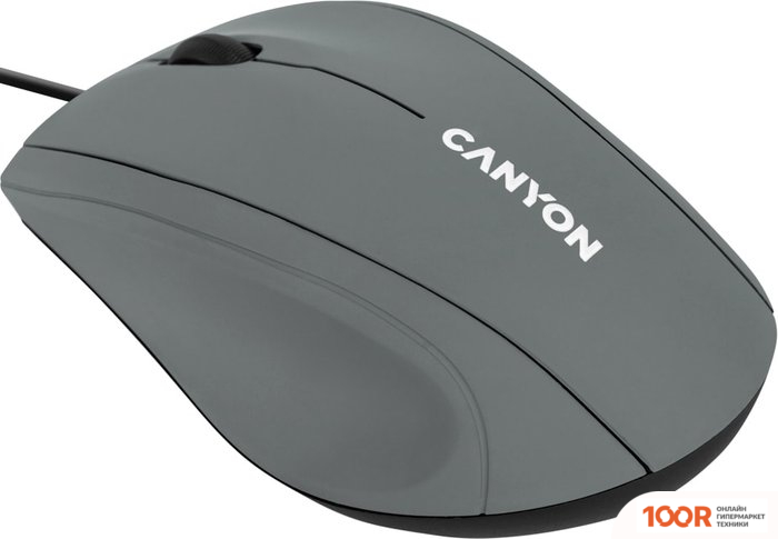 Мышь Canyon M-05 (ТЕМНО-СЕРЫЙ) (175479)