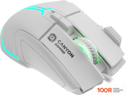 Мышь Canyon FORTNAX GM-636 (БЕЛЫЙ) (175476)