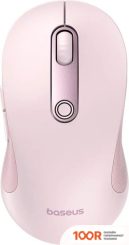 Мышь Baseus F02 ERGONOMIC WIRELESS MOUSE (РОЗОВЫЙ, С БАТАРЕЙКОЙ В КОМПЛЕКТЕ) (175405)