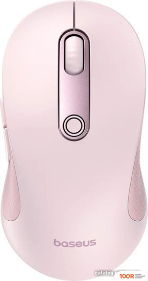 Мышь Baseus F02 ERGONOMIC WIRELESS MOUSE (РОЗОВЫЙ, С БАТАРЕЙКОЙ В КОМПЛЕКТЕ) (175405)
