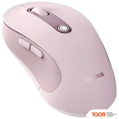 Мышь Baseus F02 ERGONOMIC WIRELESS MOUSE (РОЗОВЫЙ, С БАТАРЕЙКОЙ В КОМПЛЕКТЕ) (175405)