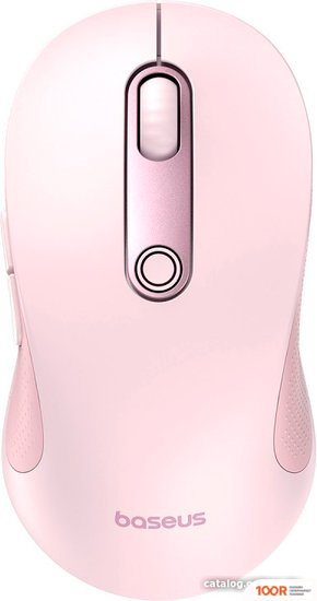 Мышь Baseus F02 ERGONOMIC WIRELESS MOUSE (РОЗОВЫЙ, БЕЗ БАТАРЕЙКИ В КОМПЛЕКТЕ) (175404)