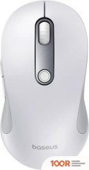 Мышь Baseus F02 ERGONOMIC WIRELESS MOUSE (БЕЛЫЙ, С БАТАРЕЙКОЙ В КОМПЛЕКТЕ) (175403)