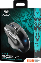 Мышь AULA SC550 (ЧЕРНЫЙ) (175391)