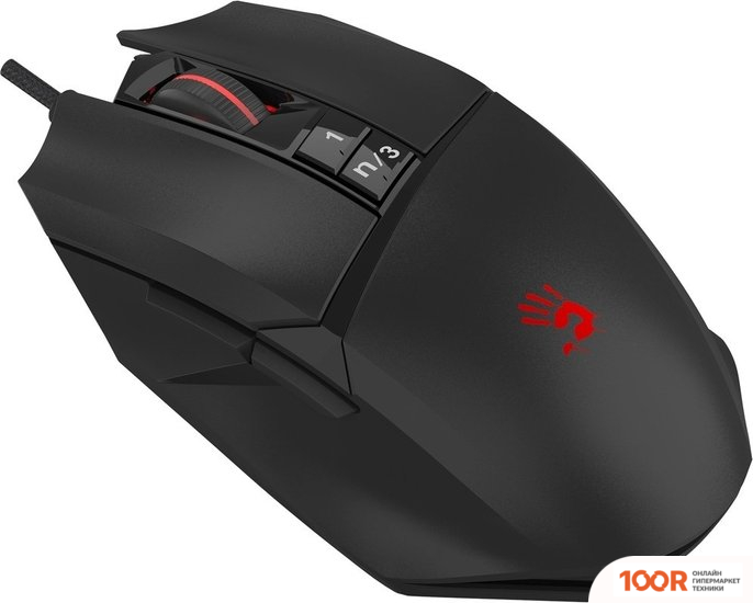 Мышь A4Tech W65 MAX MINI STONE BLACK (175199)