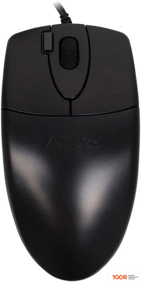 Мышь A4Tech OP-620DS (ЧЕРНЫЙ) (175195)