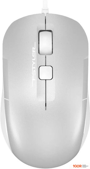 Мышь A4Tech FSTYLER FM26 (СЕРЕБРИСТЫЙ) (175165)