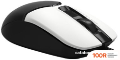 Мышь A4Tech FSTYLER FM12S (ЧЕРНЫЙ/БЕЛЫЙ) (175161)