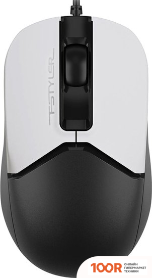 Мышь A4Tech FSTYLER FM12 (ЧЕРНЫЙ/БЕЛЫЙ) (175158)
