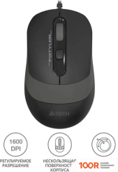 Мышь A4Tech FSTYLER FM10S (СЕРЫЙ/ЧЕРНЫЙ) (175153)