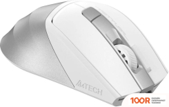 Мышь A4Tech FSTYLER FG45CS AIR (БЕЛЫЙ/СЕРЕБРИСТЫЙ) (175142)