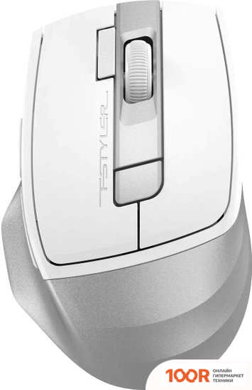 Мышь A4Tech FSTYLER FG45CS AIR (БЕЛЫЙ/СЕРЕБРИСТЫЙ) (175142)