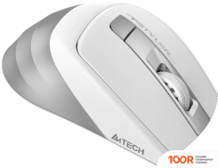 Мышь A4Tech FSTYLER FG35 (БЕЛЫЙ/СЕРЕБРИСТЫЙ) (175135)