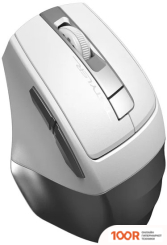 Мышь A4Tech FSTYLER FG35 (БЕЛЫЙ/СЕРЕБРИСТЫЙ) (175135)