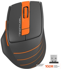 Мышь A4Tech FSTYLER FG30S (СЕРЫЙ/ОРАНЖЕВЫЙ) (175133)