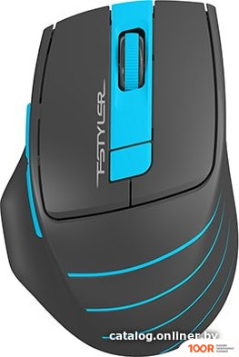 Мышь A4Tech FSTYLER FG30S (СЕРЫЙ/ГОЛУБОЙ) (175132)