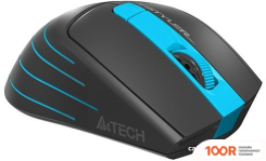 Мышь A4Tech FSTYLER FG30S (СЕРЫЙ/ГОЛУБОЙ) (175132)