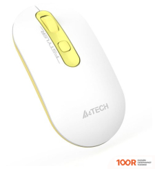 Мышь A4Tech FSTYLER FG20 (БЕЛЫЙ/ЗОЛОТИСТЫЙ) (175115)