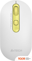 Мышь A4Tech FSTYLER FG20 (БЕЛЫЙ/ЗОЛОТИСТЫЙ) (175115)