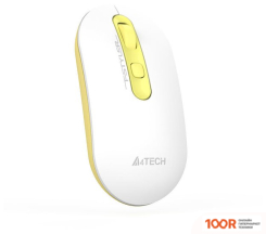 Мышь A4Tech FSTYLER FG20 (БЕЛЫЙ/ЗОЛОТИСТЫЙ) (175115)