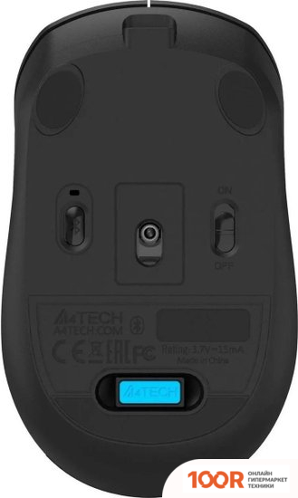 Мышь A4Tech FSTYLER FG16CS AIR2 (ЧЕРНЫЙ) (175113)