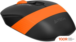 Мышь A4Tech FSTYLER FG10S (ЧЕРНЫЙ/ОРАНЖЕВЫЙ) (175088)