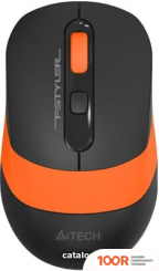 Мышь A4Tech FSTYLER FG10S (ЧЕРНЫЙ/ОРАНЖЕВЫЙ) (175088)
