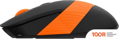 Мышь A4Tech FSTYLER FG10S (ЧЕРНЫЙ/ОРАНЖЕВЫЙ) (175088)