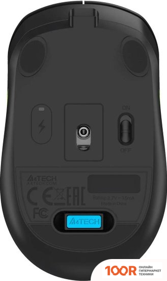 Мышь A4Tech FSTYLER FG10CS AIR (ЧЕРНЫЙ/СИНИЙ) (175085)