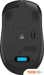 Мышь A4Tech FSTYLER FG10CS AIR (ЧЕРНЫЙ/СЕРЫЙ) (175084)