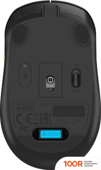 Мышь A4Tech FSTYLER FG10CS AIR (ЧЕРНЫЙ/СЕРЫЙ) (175084)