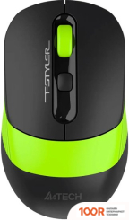Мышь A4Tech FSTYLER FG10CS AIR (ЧЕРНЫЙ/ЗЕЛЕНЫЙ) (175083)