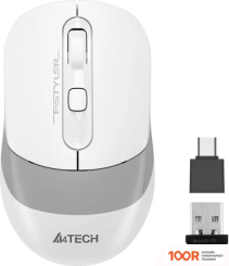Мышь A4Tech FSTYLER FG10CS AIR (БЕЛЫЙ/СЕРЫЙ) (175082)