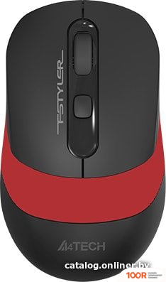 Мышь A4Tech FSTYLER FG10 (ЧЕРНЫЙ/КРАСНЫЙ) (175080)