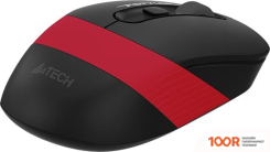 Мышь A4Tech FSTYLER FG10 (ЧЕРНЫЙ/КРАСНЫЙ) (175080)