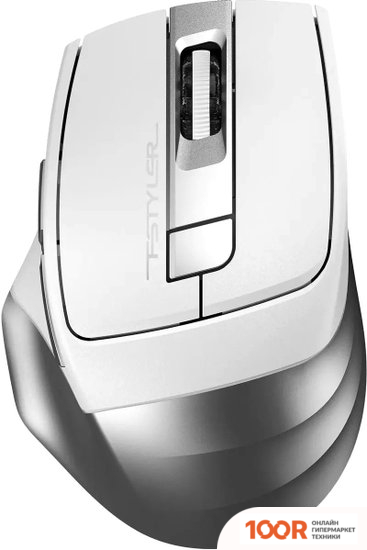 Мышь A4Tech FSTYLER FB35S (БЕЛЫЙ/СЕРЫЙ) (175073)