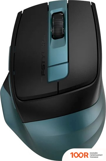 Мышь A4Tech FSTYLER FB35CS (ЧЕРНЫЙ/ТЕМНО-ЗЕЛЕНЫЙ) (175072)