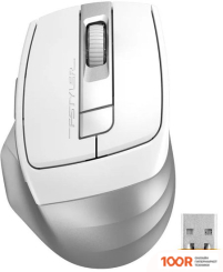 Мышь A4Tech FSTYLER FB35CS (БЕЛЫЙ/СЕРЕБРИСТЫЙ) (175070)