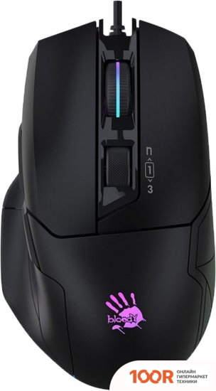 Мышь A4Tech BLOODY W70 MAX (ЧЕРНЫЙ) (175022)