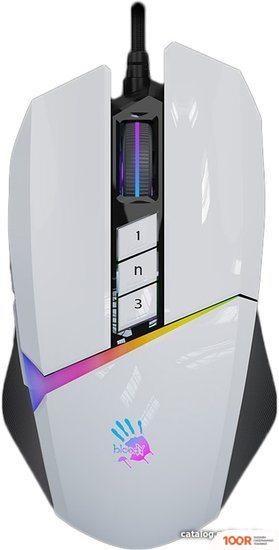Мышь A4Tech BLOODY W60 MAX (БЕЛЫЙ) (175012)