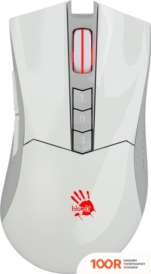Мышь A4Tech BLOODY R90 PLUS (БЕЛЫЙ) (175009)