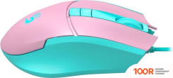 Мышь A4Tech BLOODY L65 MAX (РОЗОВЫЙ/ГОЛУБОЙ) (174987)