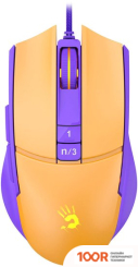 Мышь A4Tech BLOODY L65 MAX (ЖЕЛТЫЙ/ФИОЛЕТОВЫЙ) (174986)