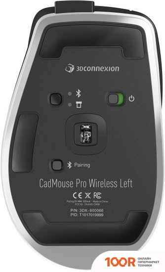 Мышь 3Dconnexion CADMOUSE PRO WIRELESS LEFT (174967)