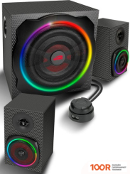 Акустика SPEEDLINK GRAVITY CARBON RGB 2.1 (174867)